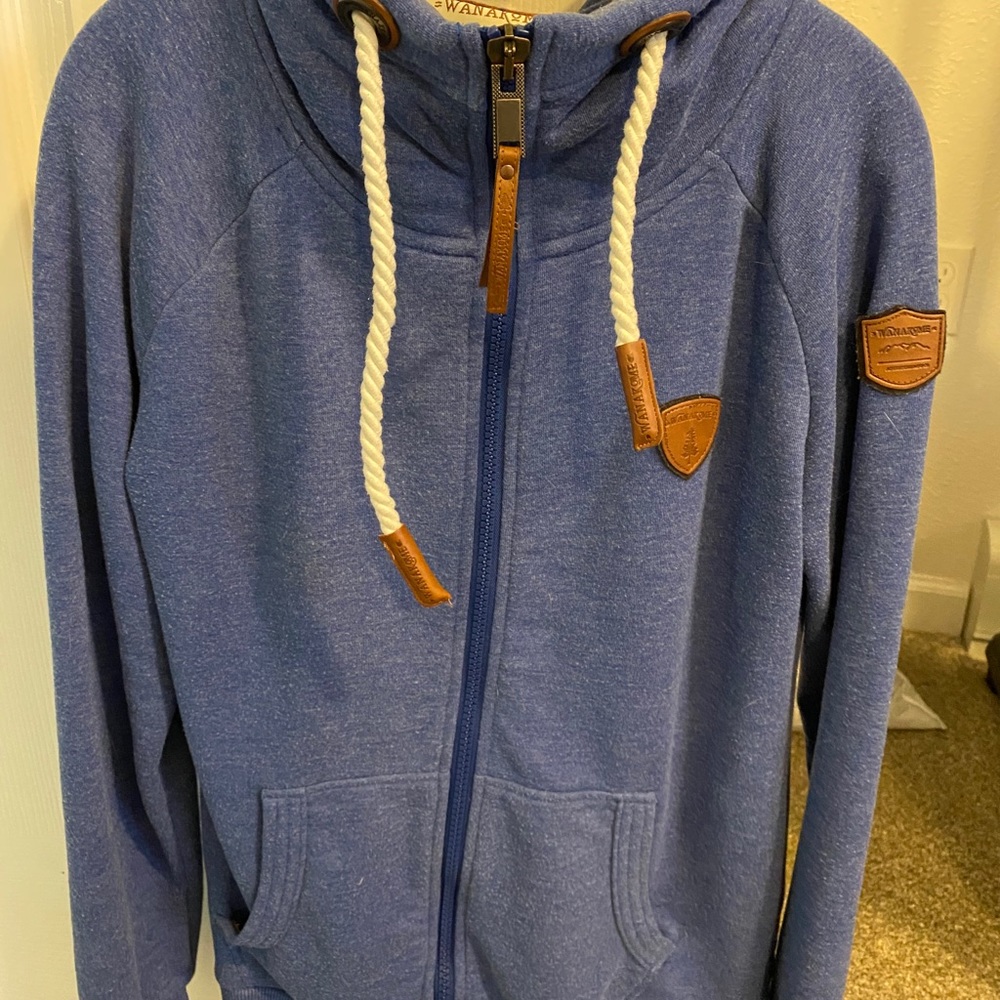 Wanakome zip hoodie